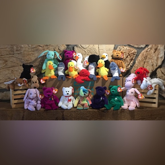 Ty Beanie Babies Vintage Lot New w/Tags (Lot of 26)